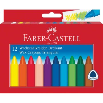 Faber-Castell Voščenke FABER-CASTELL trirobe 12/1