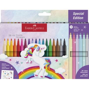 Faber-Castell Flomastri FaberCastell Unicorn 18+6