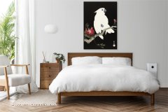 Zakito Posters Plakat 40x60 cm Kakadut in granatno jabolko 2, Koson Vintage za dnevno sobo