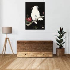Zakito Posters Plakat 40x60 cm Kakadut in granatno jabolko 2, Koson Vintage za dnevno sobo