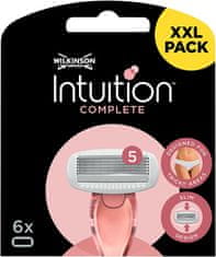 Wilkinson Sword Nadomestne glave Intuition Complete 6 kosov