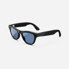 Ray-Ban Meta – Skyler pametna očala – Barva: Sijajna črna / Transitions modra Cerulean