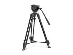 Manfrotto Lahko aluminijasto stojalo z fluid video glavo 500X (MVK500XAM)