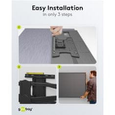 Goobay Pro FULLMOTION (L) 37-70" do 60kg stenski nosilec za TV