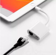 ZENWIRE Lightning USB Ethernet RJ45 hub adapter BYL-2210