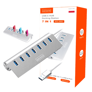 shumee HUB 7v1 PORT SPLITTER 7x USB 3.0 BYL-2003