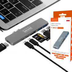 ZENWIRE Adapter 7v1 HUB USB-C HDMI 4K Macbook BYL-2011N