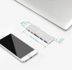 ZENWIRE Adapter 7v1 HUB USB-C HDMI 4K Macbook BYL-2011N
