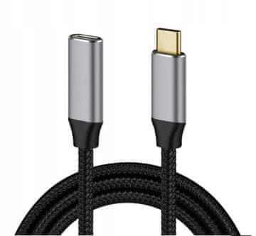 ZENWIRE Usb-C 3.2 Thunderbolt 3 4 100 W 4K 60 Hz 10 Gb/S 3 M Podaljšek Zenwire Zc-13