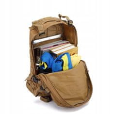 ZENWIRE Khaki 40L Zenwire Vojaški Taktični Turistični Nahrbtnik