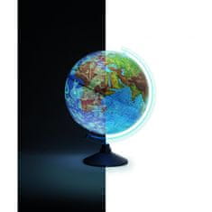 A DESIGN Globus z LED osvetlitvijo in aplikacijo za interaktivno učenje (25 cm)