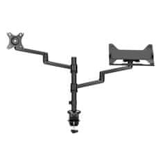 Goobay Deluxe 43-81cm (17-32") 8kg univerzalni namizni nosilec za prenosnik in monitor