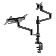 Goobay Deluxe 43-81cm (17-32") 8kg univerzalni namizni nosilec za prenosnik in monitor