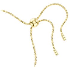 Swarovski Pozlačena zapestnica s prozornimi kristali Tennis Matrix 5730709