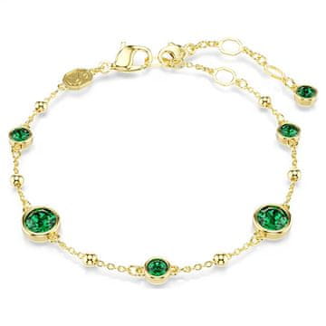 Swarovski Modna pozlačena zapestnica s kristali Imber 5730676