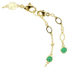 Swarovski Modna pozlačena zapestnica s kristali Imber 5730676