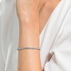 Swarovski Bleščeča zapestnica s kristali Swarovski Tennis Imber Emily 5734238