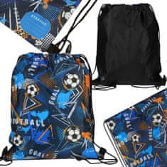 STARPAK Nogomet Otroška vreča za čevlje za športno vzgojo, šolska ŠPORTNA vreča za nogometaša 33x38 cm 