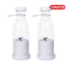 HOME & MARKER® Prenosni mešalnik sokov (1+1 GRATIS), bela | J2UCIFY