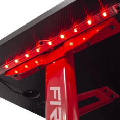 White Shark GAMING DESK FIRE SHADOW / 120x60x18