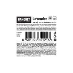 Banquet Vrč 340ml LAVENDER, keramični podstavek, set čajnikov iz nerjavečega jekla 3 kosi.