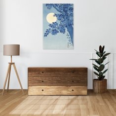 Zakito Posters Slika 40x60 cm Cvetenje češnje, Koson Japonski Vintage za dnevno sobo