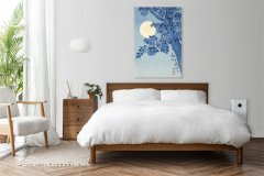 Zakito Posters Slika 40x60 cm Cvetenje češnje, Koson Japonski Vintage za dnevno sobo