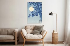 Zakito Posters Slika 40x60 cm Cvetenje češnje, Koson Japonski Vintage za dnevno sobo