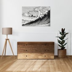 Zakito Posters Slika 100x70 cm Sto pogledov na goro Fuji, Hokusai Vintage za dnevno sobo