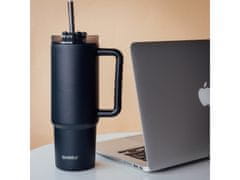 QUOKKA Quokka Vibe Smartgrip, Termo skodelica iz nerjavečega jekla, črna, 880ml, 40380