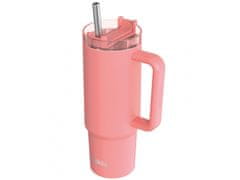 QUOKKA Quokka Vibe Smartgrip, Termo skodelica iz nerjavečega jekla Coral, 880ml, 40381