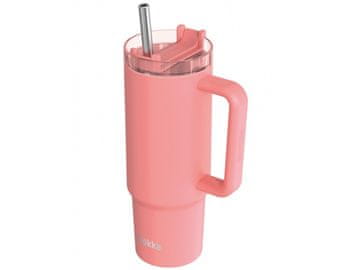 QUOKKA Quokka Vibe Smartgrip, Termo skodelica iz nerjavečega jekla Coral, 880ml, 40381