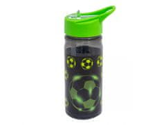 Astra AquaPure NEO FOOTBALL plastenka z izvlečno slamico, 450 ml, 511025007