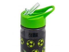 Astra AquaPure NEO FOOTBALL plastenka z izvlečno slamico, 450 ml, 511025007