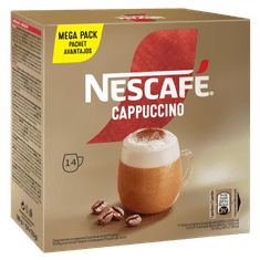 NESCAFÉ Cappuccino instant kava, 14×13,5 g (XXL pakiranje)