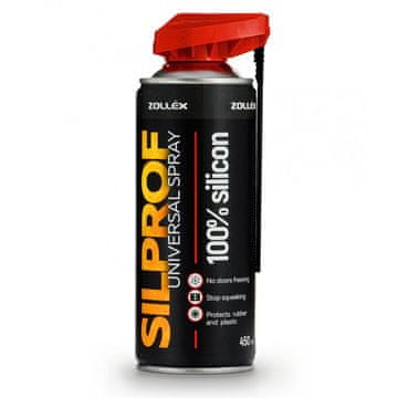 Zollex Silikonski sprej SILPROF 100% 450ml Smart straw