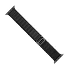 BStrap Alpine Steel pašček za Apple Watch 42/44/45/49mm, black