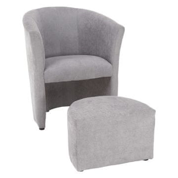 KONDELA Rose konferenčni stol s taburejem