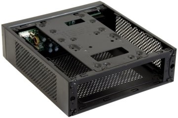 Chieftec Compact Seriesmini ITX, IX-03B-OP, črna, Alu, brez napajalnika