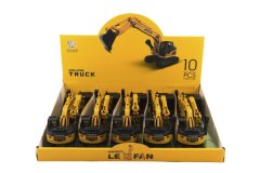 Teddies Gradbeni stroj bager goseničar plastični 18cm