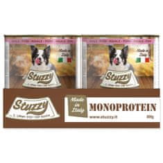 STUZZY Monoproteinska svinjina v pločevinki 800g