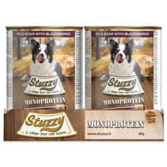 STUZZY Konzerva Monoprotein divji prašič 400g