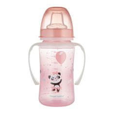 Canpol babies Skodelica za trening eksotičnih živali 240 ml roza