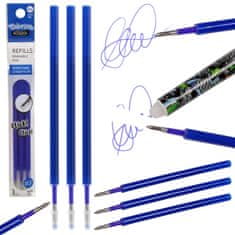 sarcia.eu Vložki za izbrisljiv pisalo, modro izbrisljivo črnilo 0,5 mm KOMPLET 3 KOSOV Colorino 