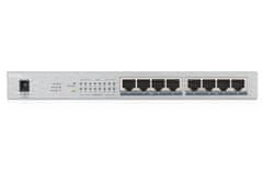 Zyxel GS1008-HP, 8-portno gigabitno stikalo PoE+ brez upravljanja, 8 x PoE, 60 W