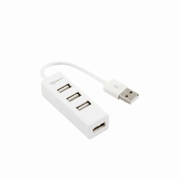 S-box USB HUB H-204 beli / 4-port USB2.0