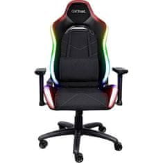 Trust GXT 719 Ruya gaming stol. RGB, črn (25185)