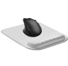 Powerton WPEPE2-B Ergoline Dark Edition ergonomska podloga za miško in zapestje 125x65x20mm črna, spominska pena