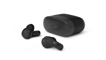 Philips 2000 Series brezžične slušalke, črne (TAT2000BK/00)