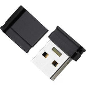 Intenso USB KLJUČEK 8GB USB 2.0 3500460 Micro Line črne barve